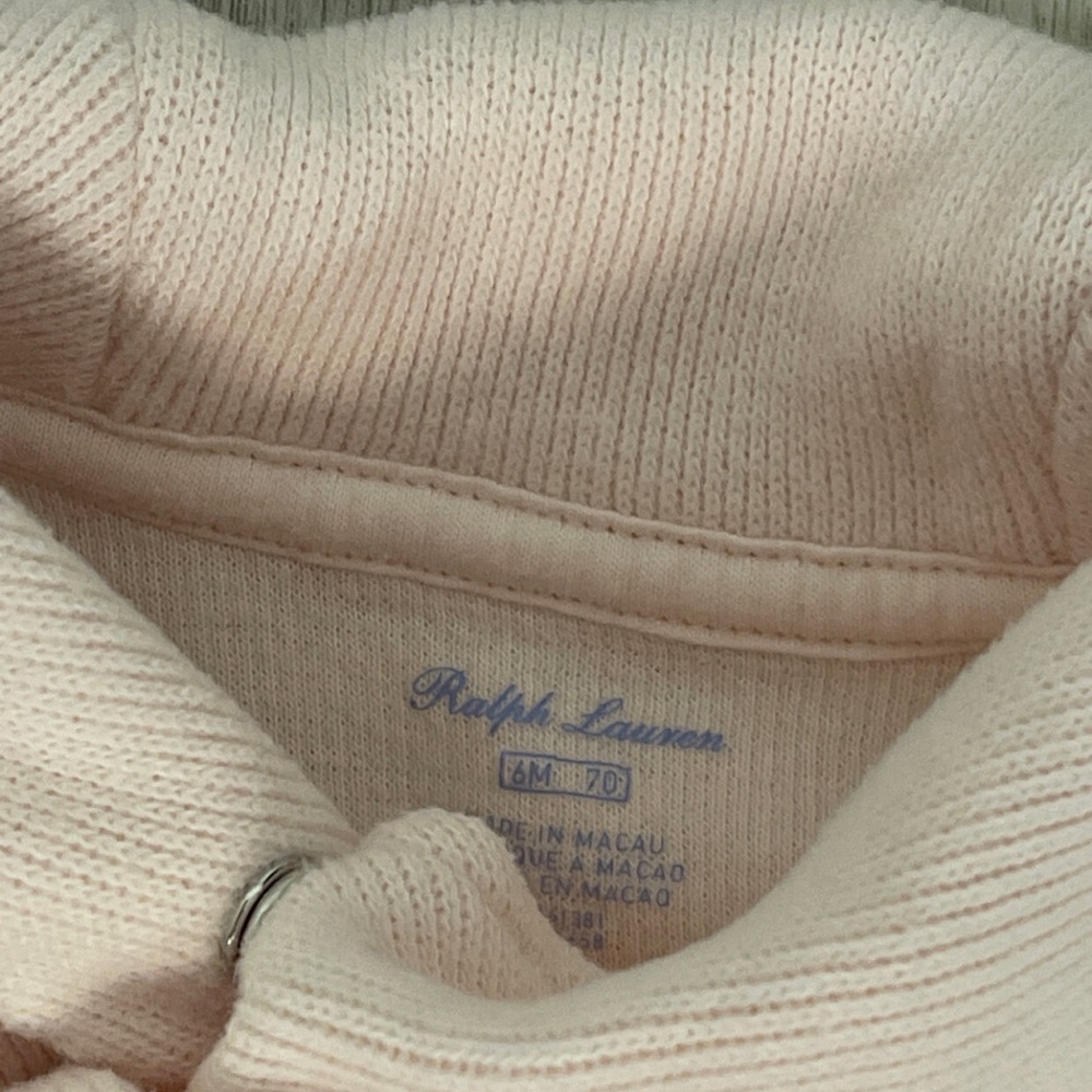 Ralph Lauren 6 Month Sweater Romper - Picture 3 of 4